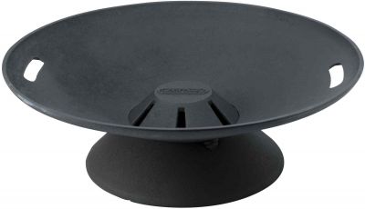 Schwarze Helios Firebowl Feuerschale von Skagerak: Moderne Feuerstelle für Garten und Terrasse.